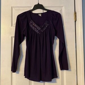 Perseption Concept womens top; size large